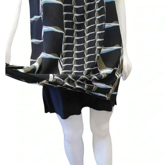 Nic+Zoe On The Edge Abstract Sleeveless Shift Dress Size Large - Picture 5 of 12